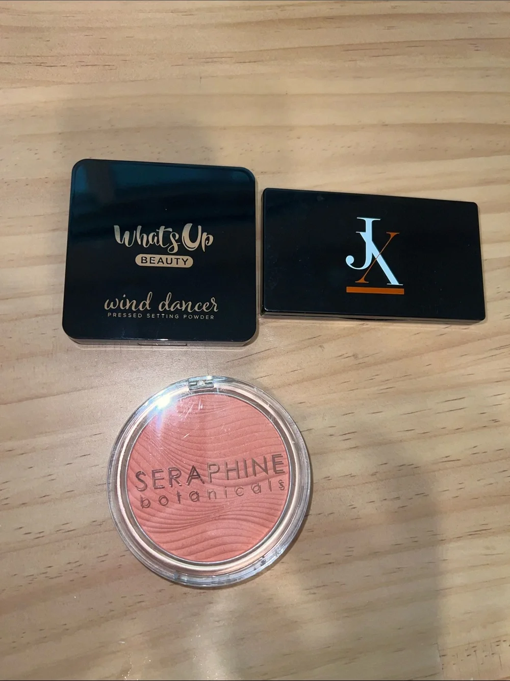 Setting powder, blush, & bronzer bundle